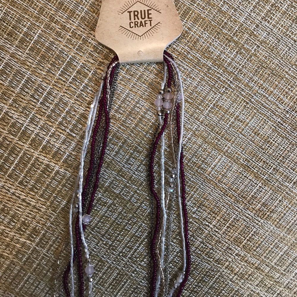 True Craft Long beaded necklace